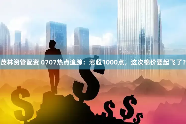 茂林资管配资 0707热点追踪：涨超1000点，这次棉价要起飞了？